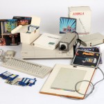 Commodore Amiga computer equipment used by Andy Warhol 1985-86, courtesy of The Andy Warhol Museum