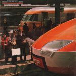 Public announcement of TGV at Gare Montparnasse (1972)