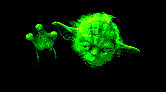 Pixel Art: 2-bit Yoda